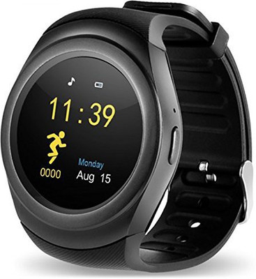 

Czech Smart Watch Digital Clock Black Smartwatch(Black Strap Free Size)