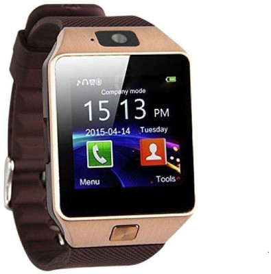 

vrom vrom Bluetooth DG09 Smart Watch Smartwatch(Brown Strap M)