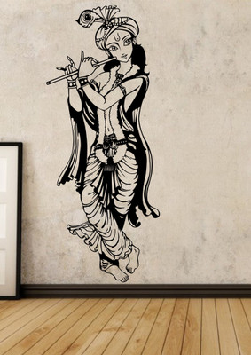 ALLURE 148 cm Krishna Self Adhesive Sticker(Pack of 1)