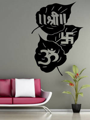 ALLURE 72 cm Spritual Symbol Self Adhesive Sticker(Pack of 1)