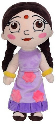 

Tingoking Chhota Bheem Chutki Plush Toy, Purple/Yellow (33cm) - 33 cm(Purple)