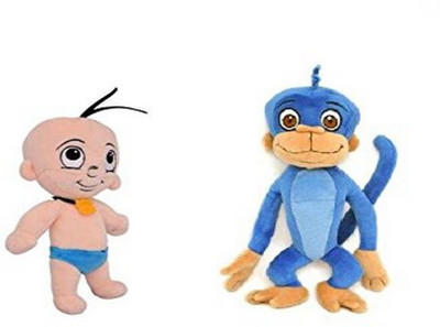 

Tingoking CHHOTA BHEEM Combo(Raju 33cm+ JAGGU 22cm) - 22 cm(Multicolor)