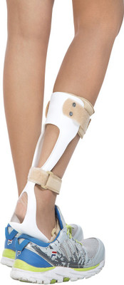 

G.M.S Rehabilitation RIGHT Foot Drop Splint with Liner Foot Support(Grey