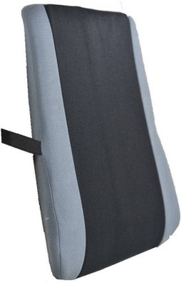 

G.M.S Rehabilitation Back Rest Support Cushion for Office Chair and Car Seat Back Support (, Grey