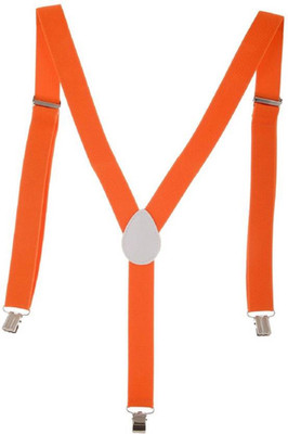 

Friendskart Y- Back Suspenders for Men(Orange)