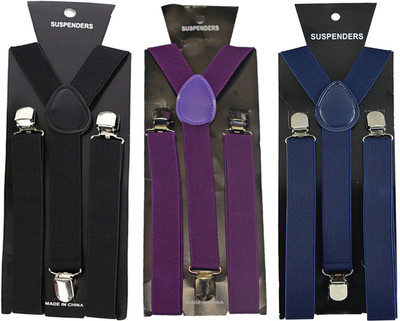 

loopa Y- Back Suspenders for Men(Multicolor)