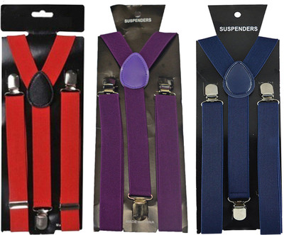 

Loopa Y- Back Suspenders for Men(Multicolor)