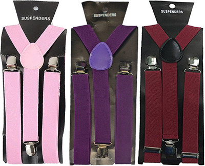 

Loopa Y- Back Suspenders for Men(Multicolor)