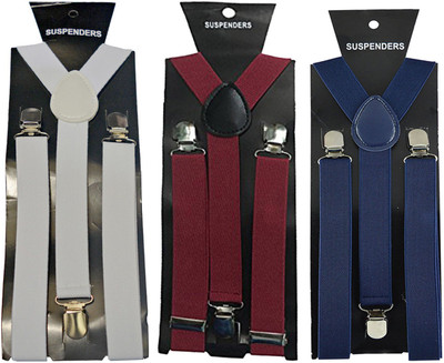 

Loopa Y- Back Suspenders for Men(Multicolor)