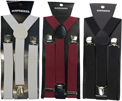 

loopa Y- Back Suspenders for Men(Multicolor)