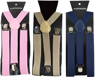 

loopa Y- Back Suspenders for Men(Multicolor)