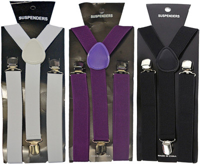 

Loopa Y- Back Suspenders for Men(Multicolor)