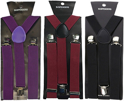 

Loopa Y- Back Suspenders for Men(Multicolor)