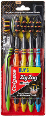 

Colgate IN00842A Soft Toothbrush(Pack of 5)