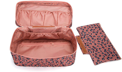 House of Quirk Cosmetic Pouch(Pink)