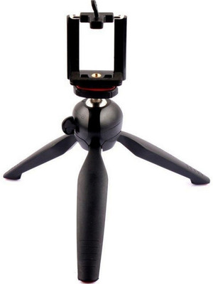 

LS Letsshop Mini Tripod Mount Phone Holder 08 Tripod(Black, Supports Up to 700 g)