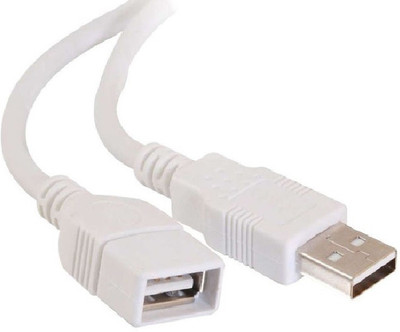 

Teratech TV-out Cable 5 Meter USB Extension Cable For LED, LCD, Desktops And Laptops Male to Female(White, For Computer)