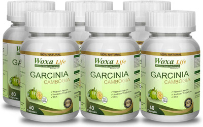

woxa life 100% natural and herbal Garcinia Cambogia extract contains 70% HCA- 60 Capsules(650 mg)