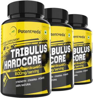 

Potentveda Tribulus Terrestris Gym Supplement 90 capsules(270 No)