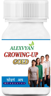 

AlexVyan Dhanantri Growing Up Speed Height Ayurvedic Herbal (Pack of 60)(60 No)
