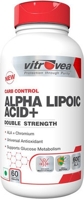 

Vitrovea Alpha Lipoic Acid Plus Double Strength 600mg - 60 Tabs(60 No)