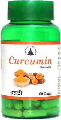 

Chiranjeevi Ayurveda Organic Curcumin Extract 60 Veg Capsules(500 mg)