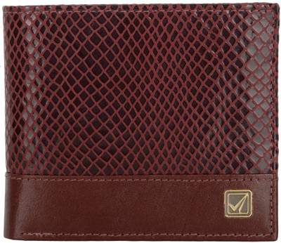 Kan Men Brown Genuine Leather Wallet(11 Card Slots)