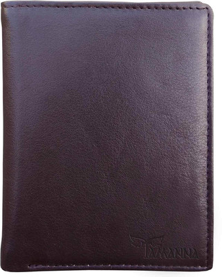 

Tamanna Men Brown Genuine Leather Wallet(6 Card Slots)