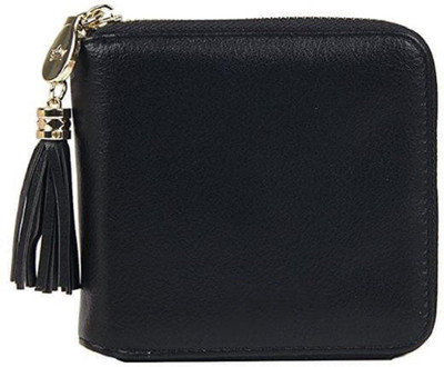 

JustChhapo Girls Casual Black Artificial Leather Wallet(4 Card Slots)