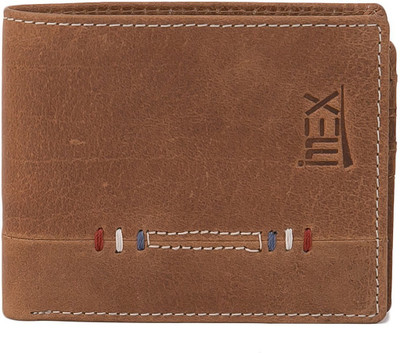 

Imex International Men Brown Genuine Leather Wallet(7 Card Slots)