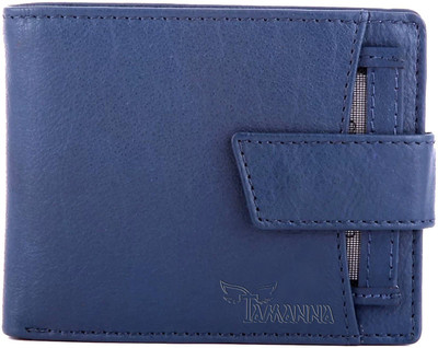 

Tamanna Men Blue Genuine Leather Wallet(8 Card Slots), Bule
