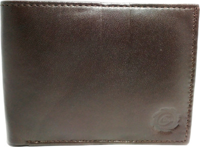 

Color One Men Casual Brown Genuine Leather Wallet(3 Card Slots), Colorone brown