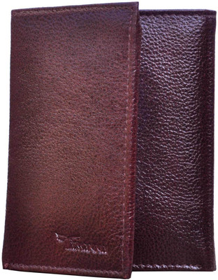 

Tamanna Men Brown Genuine Leather Wallet(7 Card Slots), Bombe brown
