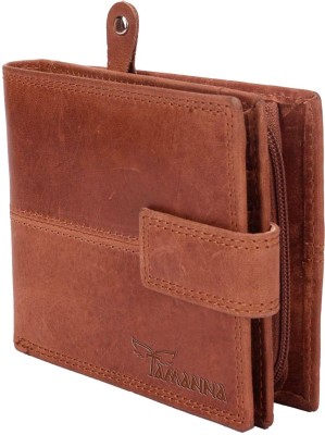 

Tamanna Men Tan Genuine Leather Wallet(3 Card Slots)