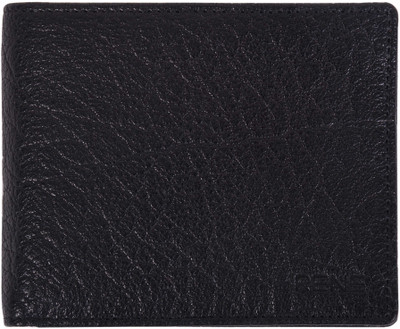 

Rene Men Casual Black Genuine Leather Wallet(6 Card Slots)