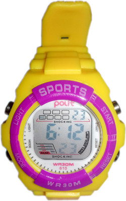 

kidoz kingdom POLIT SPORTS-OUP-YELLOW Watch - For Boys & Girls