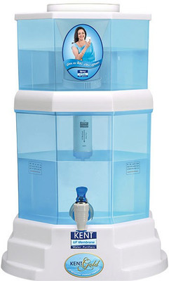 

KENT RO Kent Gold 11014 20 L Gravity Based Water Purifier(White, Blue)