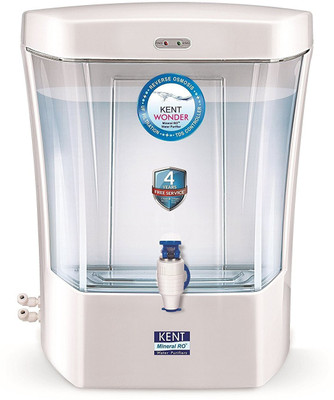 

kent Ro 11033 7 L RO + UF Water Purifier(White, blue)