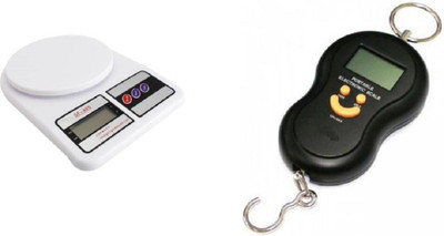 

grabit SF 400 TABLE TOP MACHINE + IN-21 WS HEAVY DUTY LUGGAGE GAS CYLINDER Weighing Scale(Multicolor)