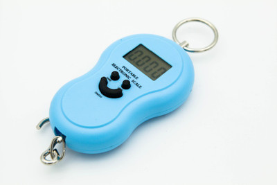 

GLOWISH POCKET HANGING SCALE SMILEY FACE IMAGE PORTABLE LCD DIGITAL HOOK ELECTRONIC SCALE Weighing Scale(Black, Blue, Yellow)