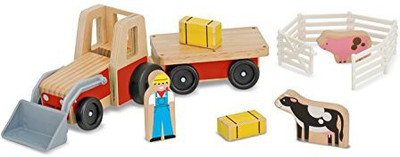 

Melissa & Doug Farm Tractor(Brown)