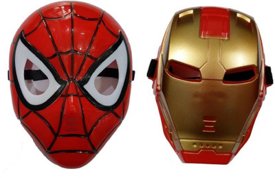 

P17 collection Spiderman & Ironman Mask Combo (Multicolor)Spiderman & Ironman Mask Combo (Multicolor)(Multicolor)