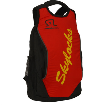 

Skylock Glamour & Posh 20 L Backpack(Red, Black)