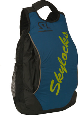 

Skylock Glamour & Posh 20 L Backpack(Multicolor), Blue2