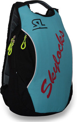 

Skylock Glamour & Posh 20 L Backpack(Blue, Black)