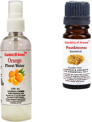 

Gardens Of Aroma Orange Floral Water And Frankincense Essential Oil(110 ml)