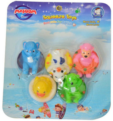 

ToyCart Animals Bath Toyset Bath Toy(Multicolor)