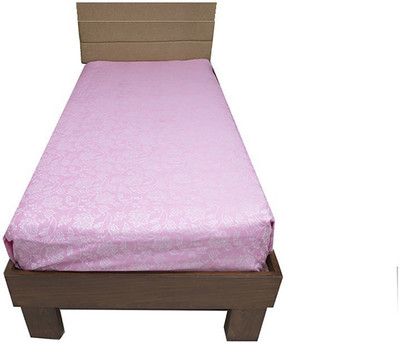 

JCQRD 300 TC Cotton Double Floral Bedsheet(Pack of 1, Pink)