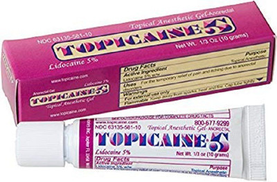

TOPICAINE Lidocaine Anesthetic Anorectal Numbing Gel Gel(10 g)