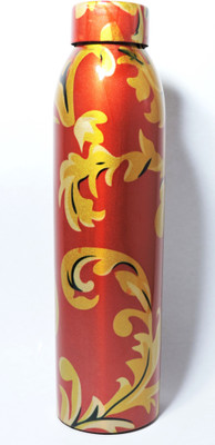 

Tavixa Pure Copper Multi color Water Bottle 1 L Bottle 1000 ml Sipper(Pack of 1, Multicolor, Red)
